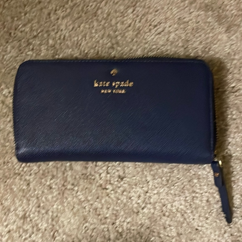Navy blue Kate Spade wallet